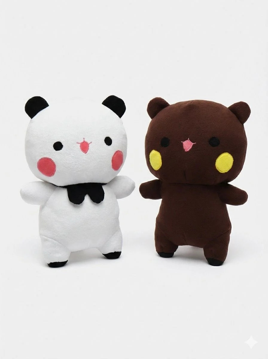 Handmade Dudu Bubu Teddy Bear Plush Couple Set