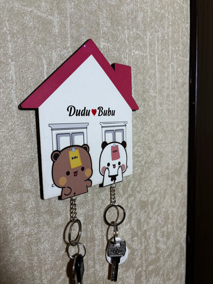 Dudu Bubu Home - Wooden Keychain Holder