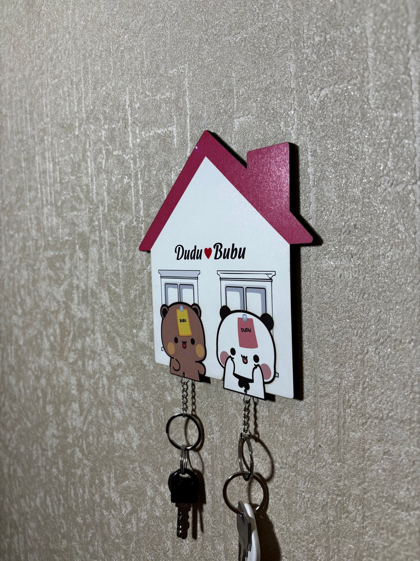 Dudu Bubu Home - Wooden Keychain Holder