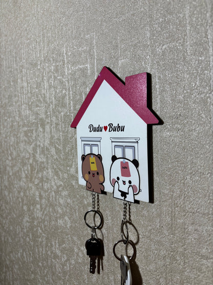 Dudu Bubu Home - Wooden Keychain Holder